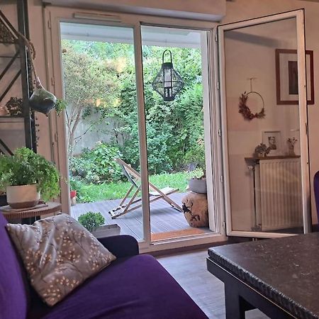 Appartement Cosy Avec Jardin Et Parking Женвил Екстериор снимка