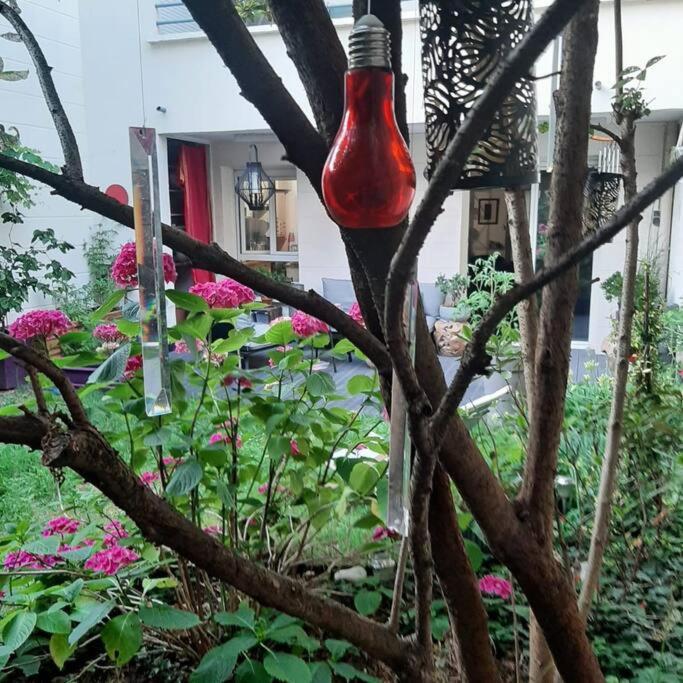 Appartement Cosy Avec Jardin Et Parking Женвил Екстериор снимка